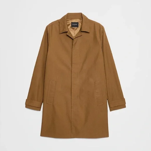 Banana Republic Tan Trench Coat - Picture 6 of 9